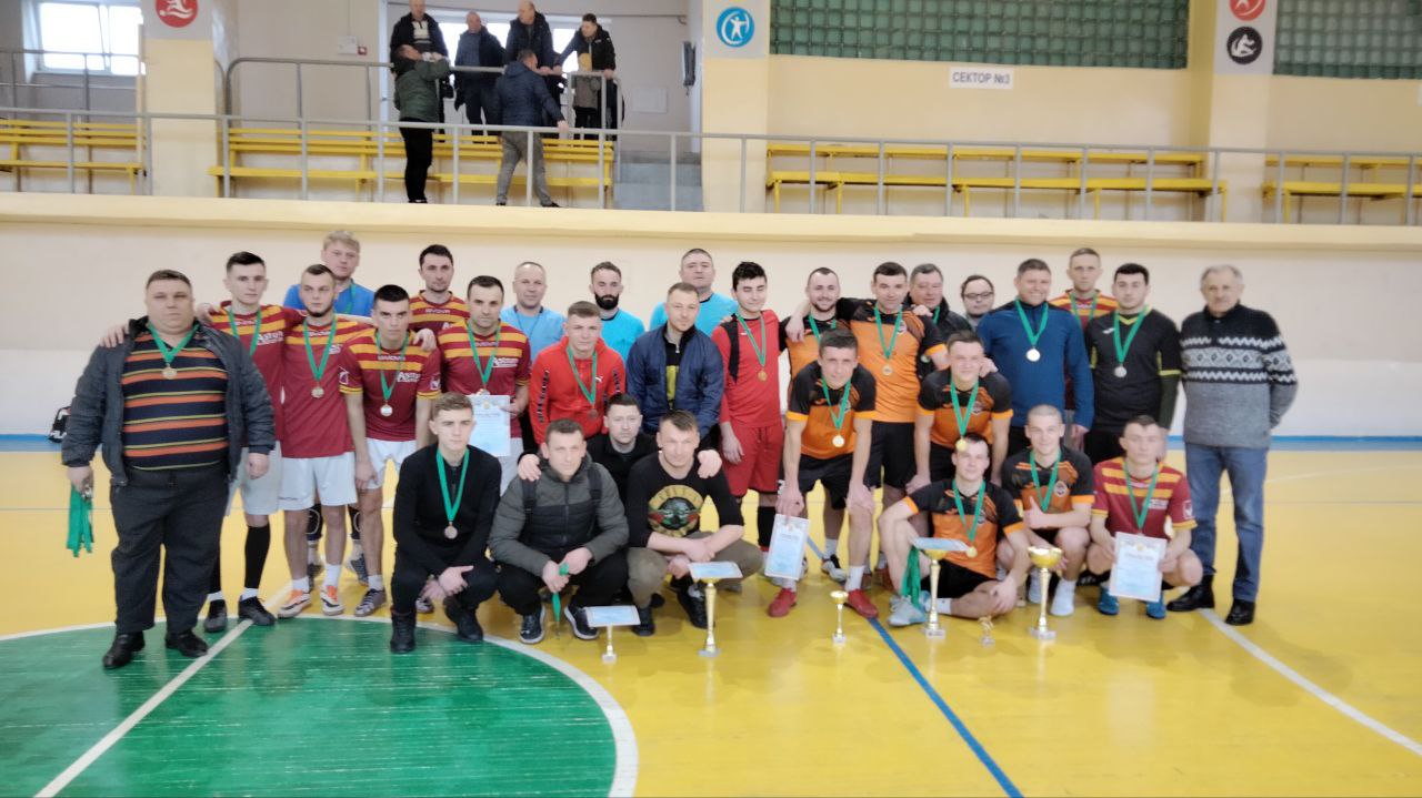 Нагородження лауретів чемпіонату Червоноградського району з футзалу 